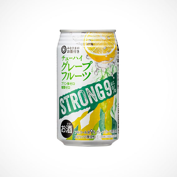 チューハイ グレープフルーツ ストロング ALC.9%  350ml