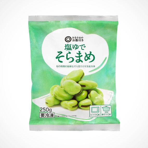 塩ゆでそらまめ 250g