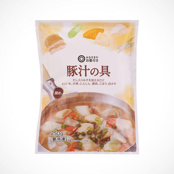 豚汁の具 250g