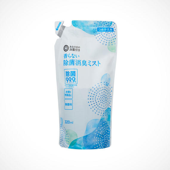 香らない除菌消臭ミスト　つめかえ用 320ml