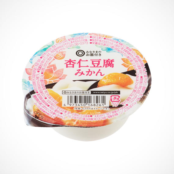 杏仁豆腐みかん 185g