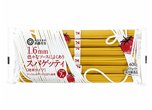 1.6mm 色々なソースによくあうスパゲッティ [結束タイプ] 600g（100g×6束）