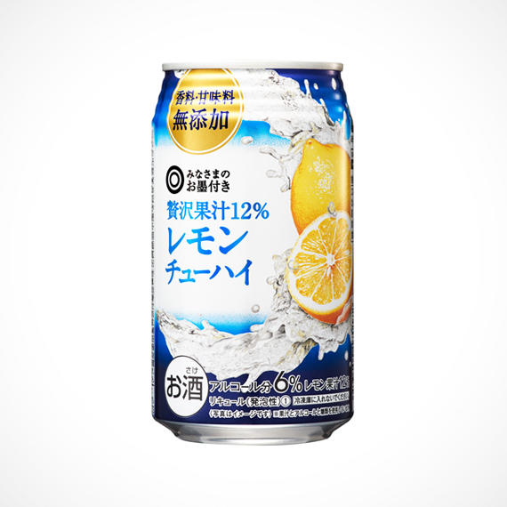 贅沢果汁12% レモンチューハイ 350ml