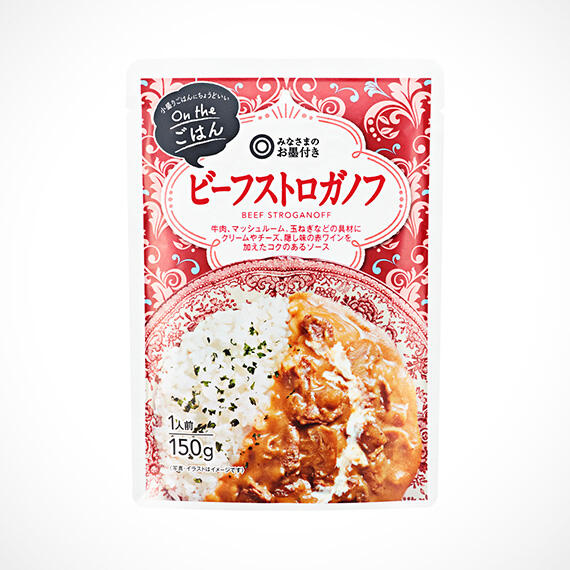 On theごはん ビーフストロガノフ 150g