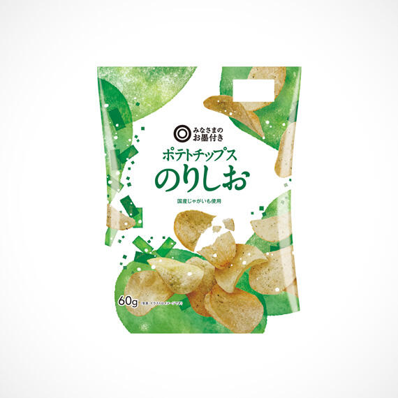 ポテトチップス のりしお 60g