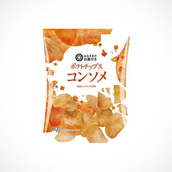 ポテトチップス コンソメ 60g
