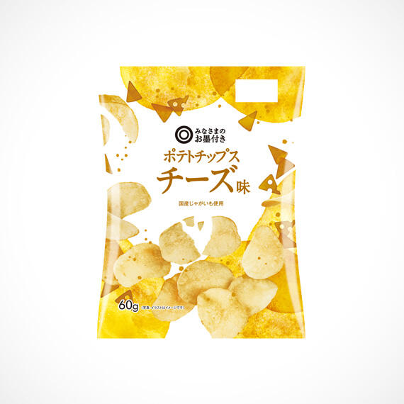 ポテトチップス チーズ味 60g