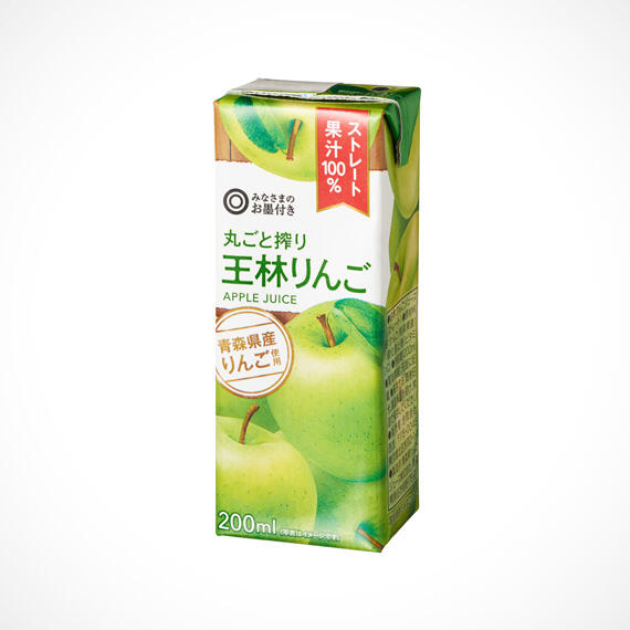 丸ごと搾り 王林りんご 200ml