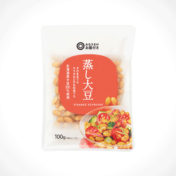 蒸し大豆 100g