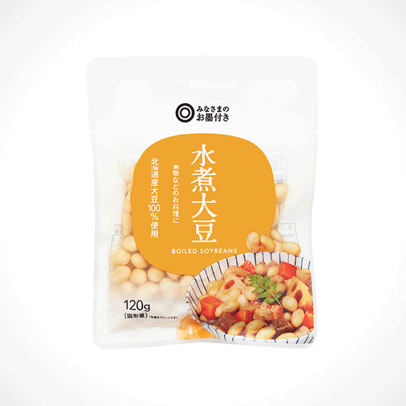 水煮大豆 120g（固形量）