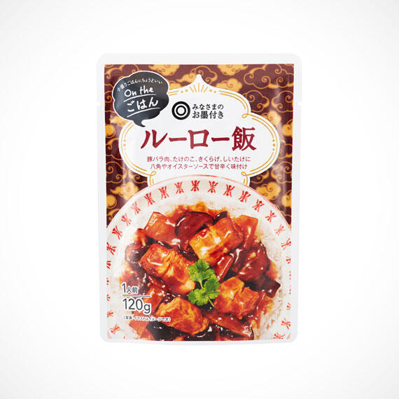 On the ごはん ルーロー飯 120g