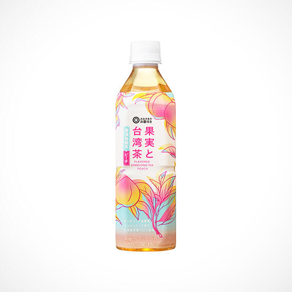 果実と台湾茶 凍頂烏龍茶×ピーチ 500ml