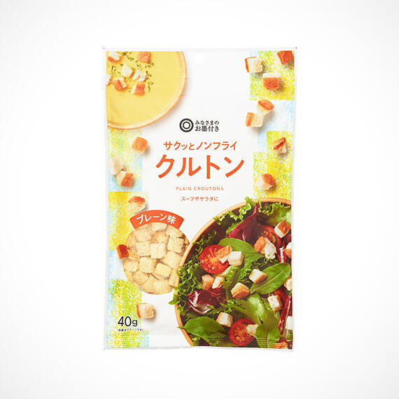 サクッとノンフライクルトン　プレーン味 40g