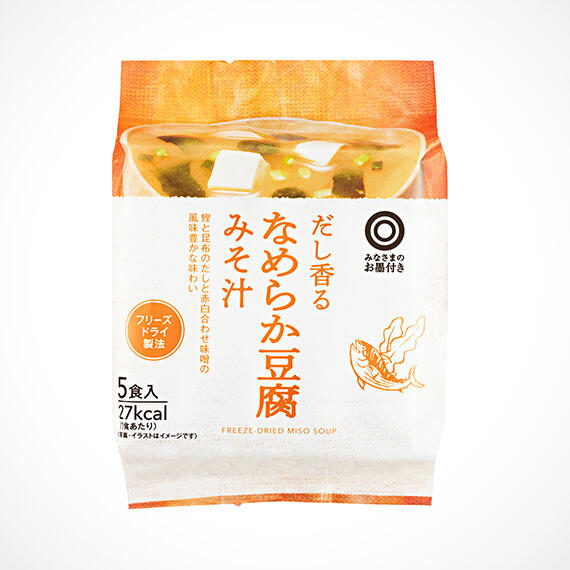 だし香る なめらか豆腐みそ汁 5食入