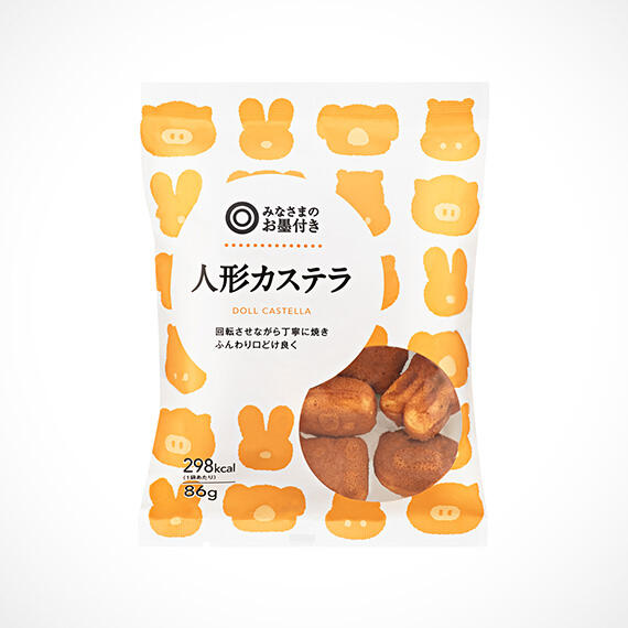 人形カステラ 86g