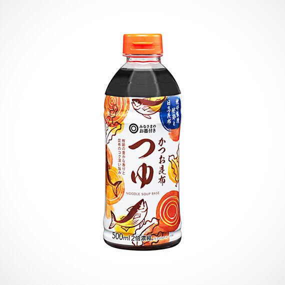 かつお昆布つゆ 500ml