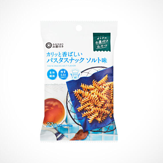 カリッと香ばしい パスタスナック ソルト味 27g