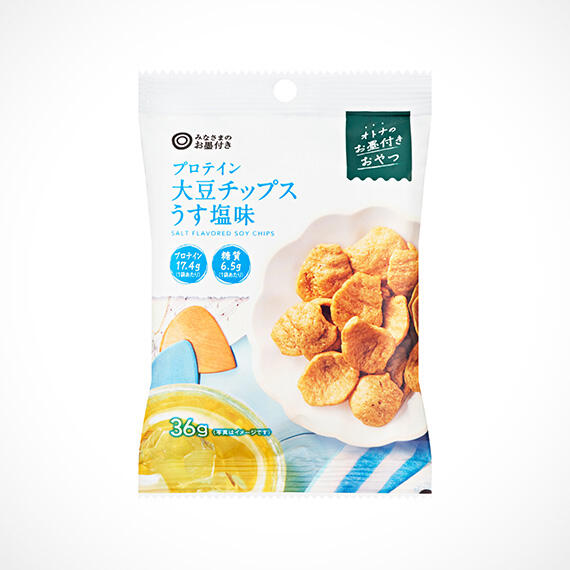 プロテイン大豆チップス　うす塩味 36g