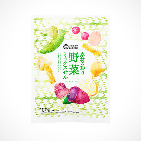 素材の彩り野菜ミックスせん 100g