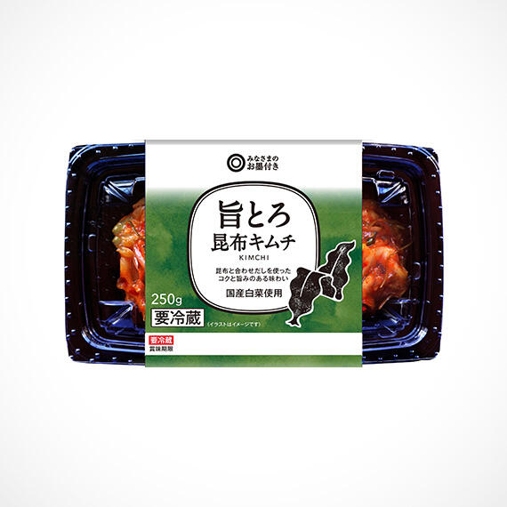 旨とろ昆布キムチ 250g