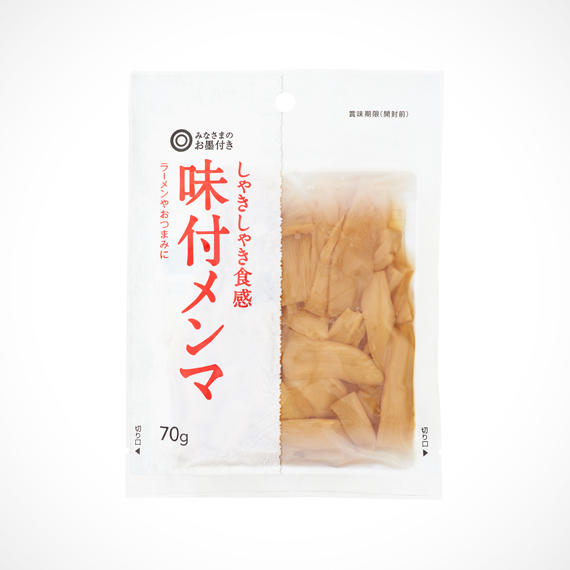 しゃきしゃき食感 味付メンマ 70g