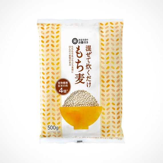 混ぜて炊くだけ もち麦 500g