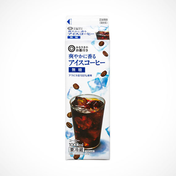 爽やかに香る アイスコーヒー 無糖 1000ml