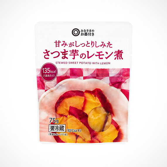 甘みがしっとりしみた さつま芋のレモン煮 75g