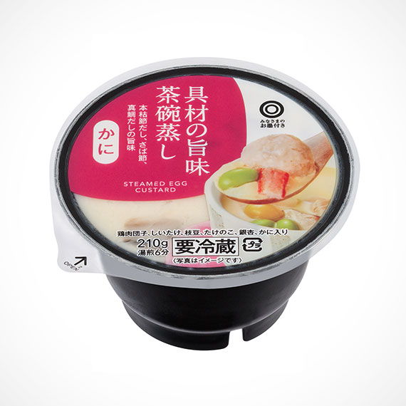 具材の旨味 茶碗蒸し　かに 210g