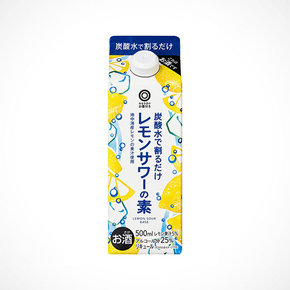 炭酸水で割るだけ レモンサワーの素 500ml