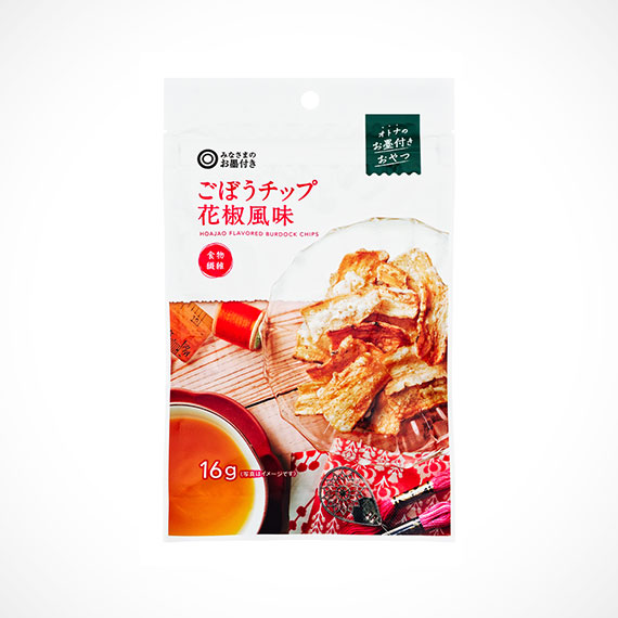 ごぼうチップ 花椒風味 16g