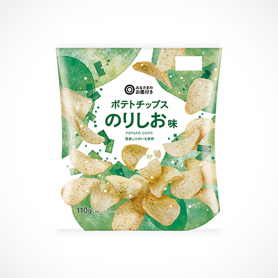 ポテトチップス のりしお味 110g