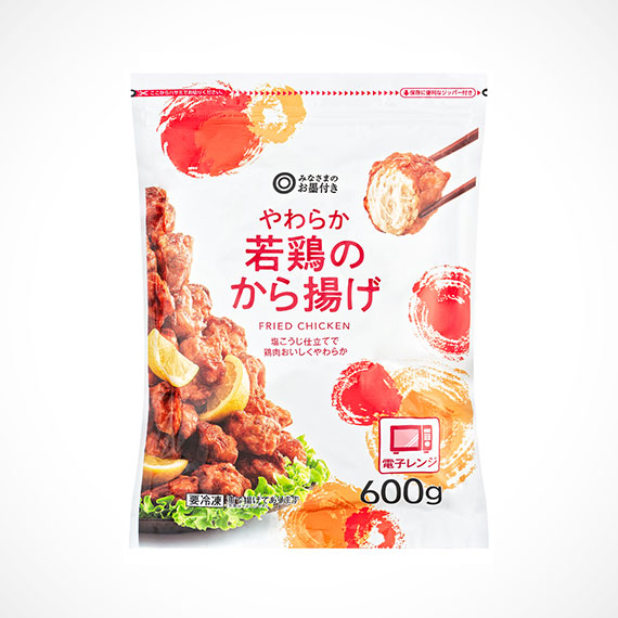 やわらか若鶏のから揚げ 600g