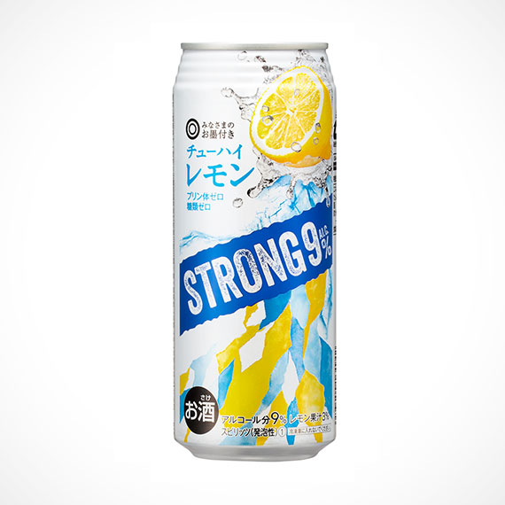 チューハイ レモン ストロング ALC.9% 500ml