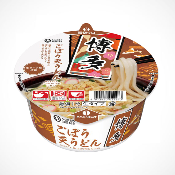 博多ごぼう天うどん 1食