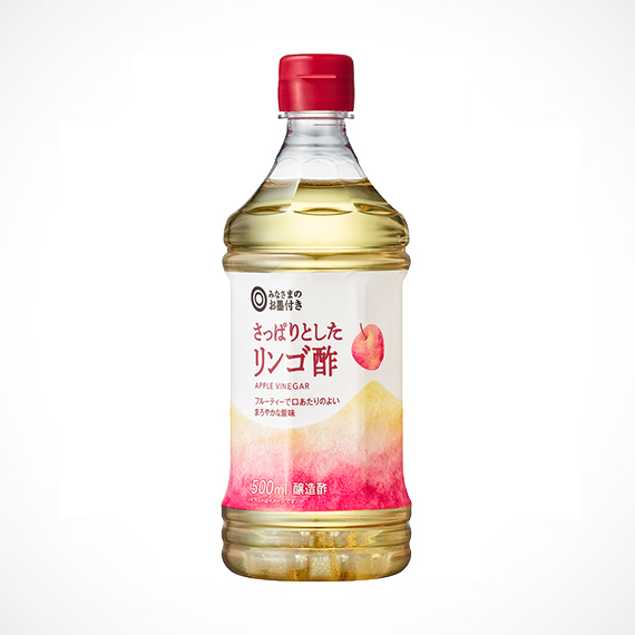 さっぱりとしたリンゴ酢 500ml