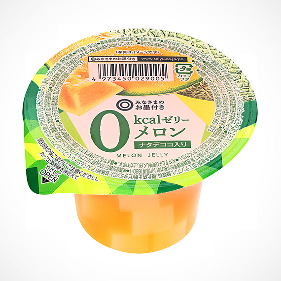 0kcalゼリー メロン 195g