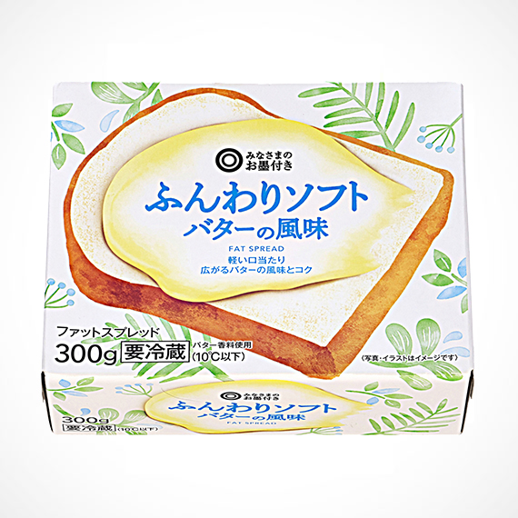 ふんわりソフト バターの風味 300g