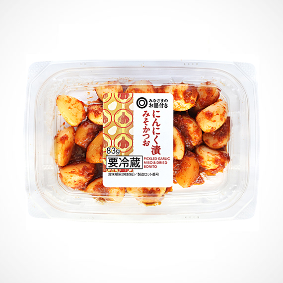 にんにく漬　みそかつお 83g