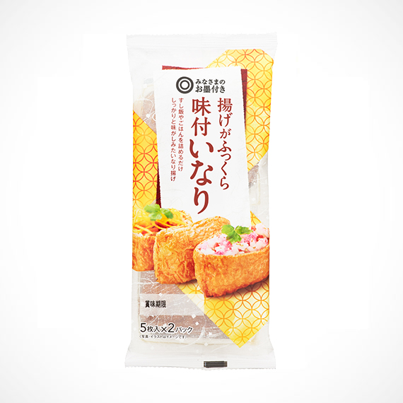 揚げがふっくら　味付いなり 5枚入x2パック
