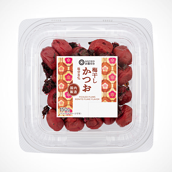 梅干し　かつお 150g