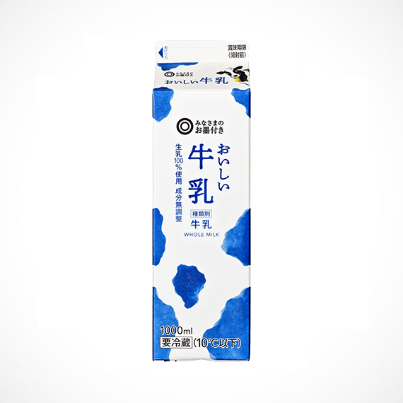 おいしい牛乳 成分無調整 1000ml 