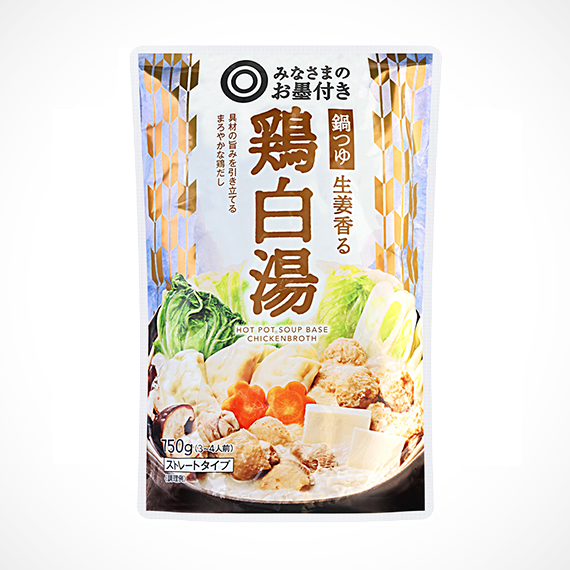 鍋つゆ 生姜香る 鶏白湯 750g