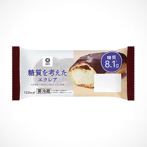 糖質を考えたエクレア 1個