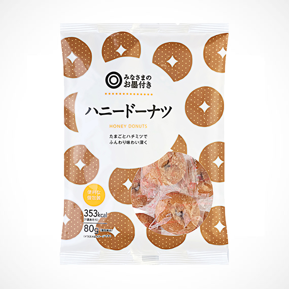 ハニードーナツ 80g（個包装込）
