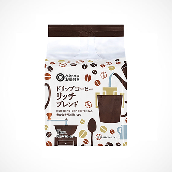 ドリップコーヒー リッチブレンド 15袋入