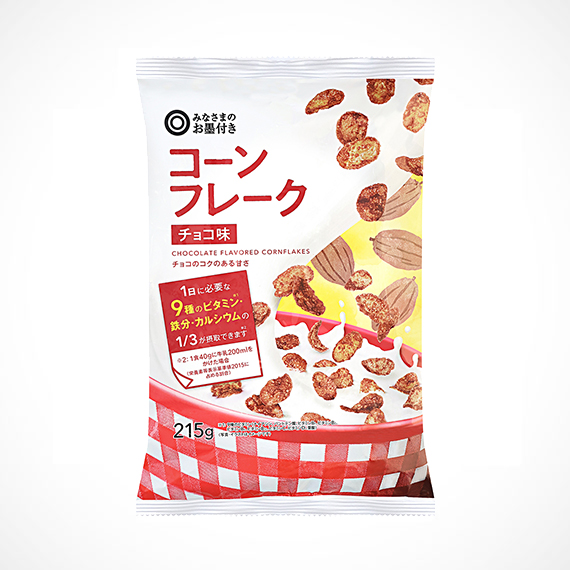 コーンフレーク チョコ味 215g
