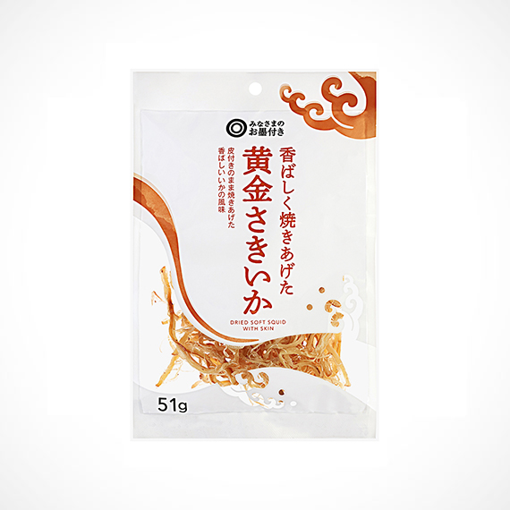 香ばしく焼きあげた 黄金さきいか 51g