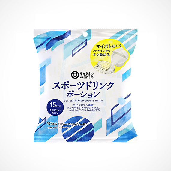 スポーツドリンク ポーション 10個入（1個9ml （500-600ml用））
