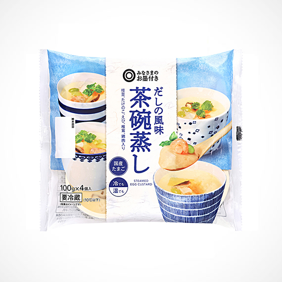 だしの風味 茶碗蒸し 100g×4個入